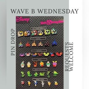 Authentic Disney 2025 Pin Drop - Wave B Wednesday